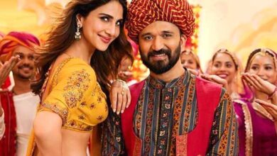 Vaani Kapoor brings desi flair to ‘Angreji Rangrasiya’ in Abir Gulaal, watch : Bollywood News - Bollywood Hungama