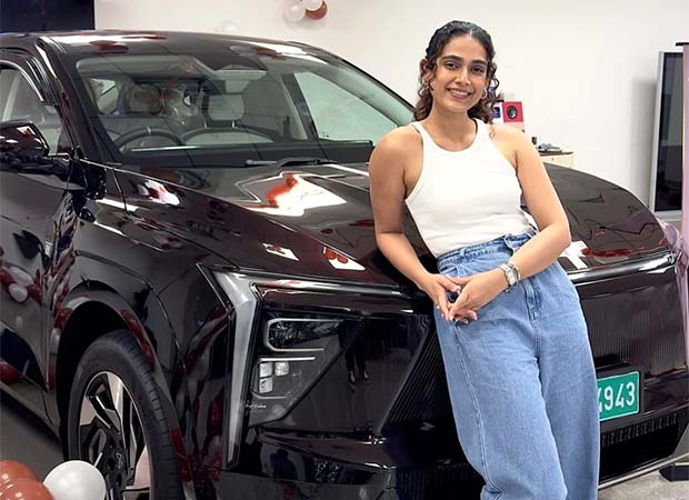 Aakanksha Singh buys Mahindra XEV 9e in ruby velvet, joins celeb EV owners : Bollywood News - Bollywood Hungama