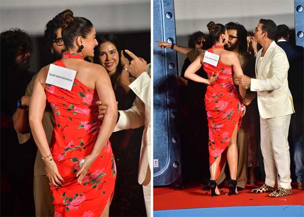 Akshay Kumar’s cheeky prank turns Nargis Fakhri into ‘Sajid Nadiadwala’ at Housefull 5 trailer launch – quite literally! : Bollywood News - Bollywood Hungama