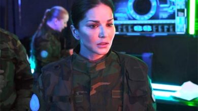 Sunny Leone wraps first independent Hollywood film, returns to Mumbai; leaked first look reveals striking transformation : Bollywood News - Bollywood Hungama