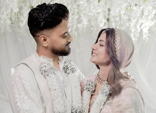 Hina Khan ties the knot with longtime beau Rocky Jaiswal in an intimate ceremony; watch : Bollywood News - Bollywood Hungama