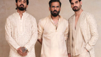 Suniel Shetty, Ahan Shetty, and KL Rahul join forces for their first ever collaboration : Bollywood News - Bollywood Hungama