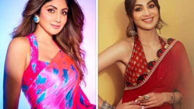 5 times Shilpa Shetty redefined bright-coloured sarees with fabric, flair and fashion! : Bollywood News - Bollywood Hungama
