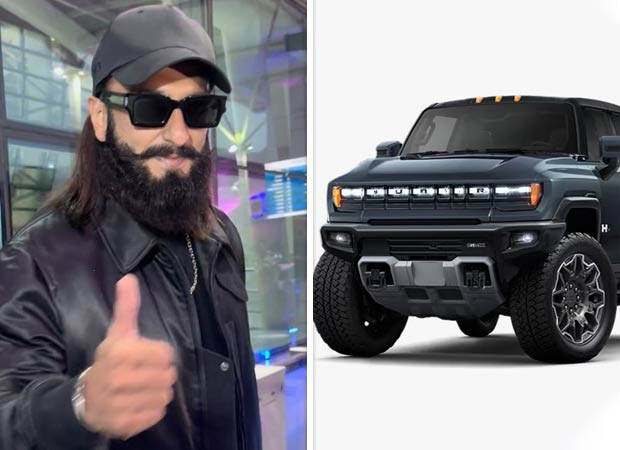 Ranveer Singh gifts himself a ‘beast’: Rs 4.57 Crore Hummer EV 3X delivered to Mumbai home : Bollywood News - Bollywood Hungama